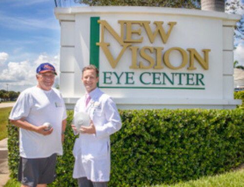 New Vision Eye Center sponsors Richard DeSocio at The Florida Senior Games