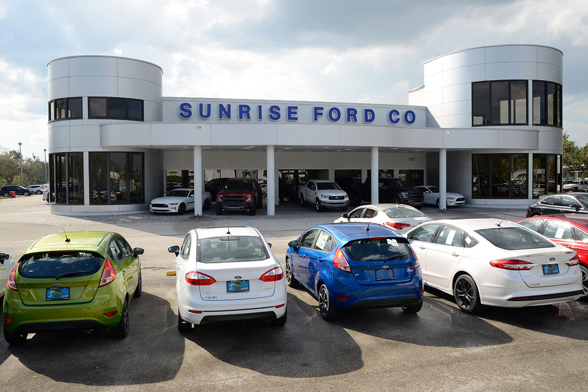exterior photo of Sunrise Ford