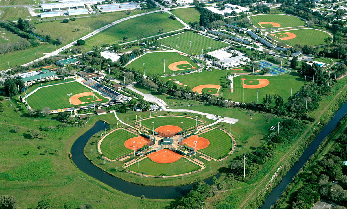 The Historic Dodgertown sports facility in Vero Beach