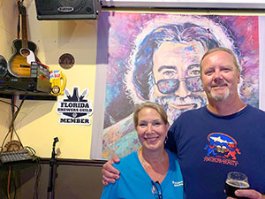 owners of Pareidolia Brewing, Lynn and Pete Anderson,