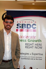 Jesse Silva, an IRSC business student