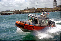 A Management Marine Services boat