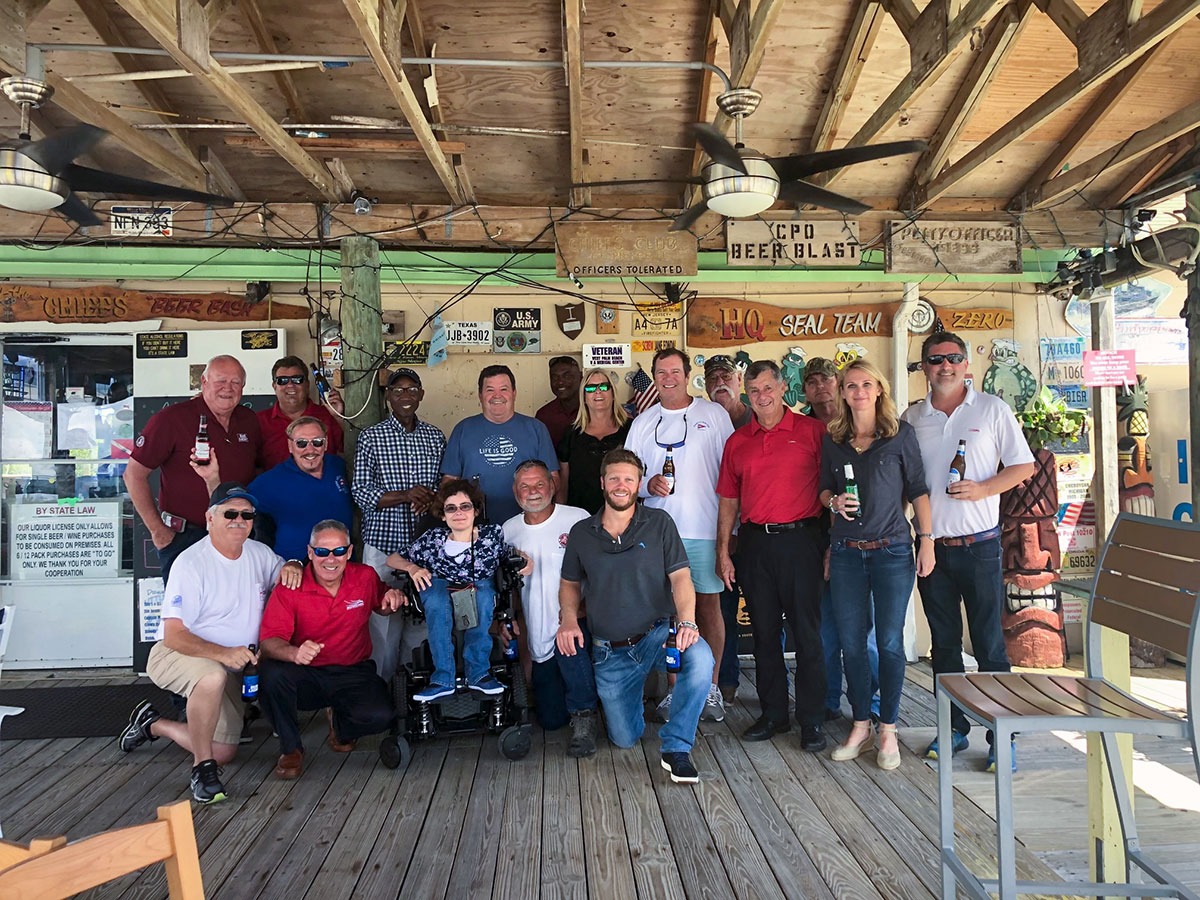 Gathering of many retired and current Southern Eagle Distributing employees