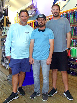 Customers of White’s Tackle in Fort Pierce get plenty of assistance