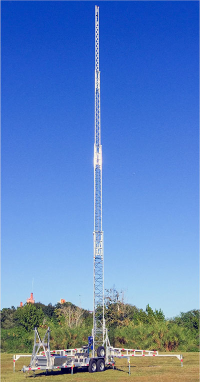 AlumaTower2-400 Aluma Tower specializes in telescopic aluminum towers and military tower-trailer-shelter systems. The tower company recently merged with Ohio-based Will-Burt Company. The new name after the merger is Will-Burt Integration and Elevation Systems. ALUMA TOWERS PHOTOS
