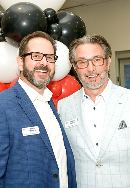 Bryn Byers and Brent Sergot