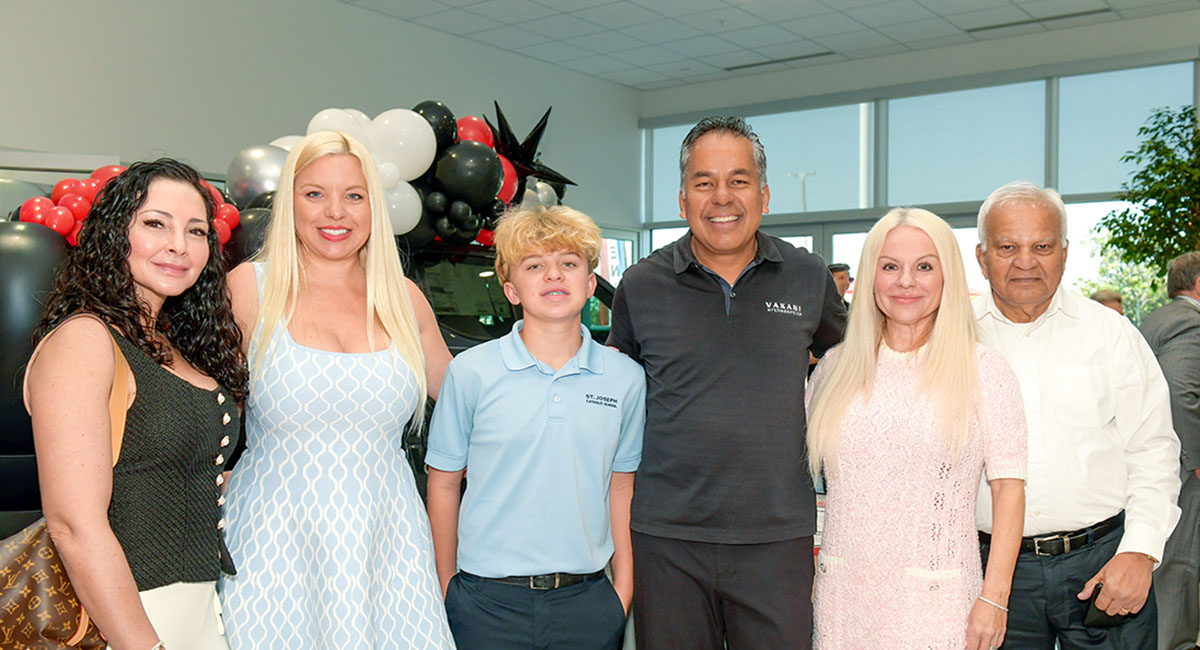 Paula Bongino, Meghan and Xavier Gonzalez and the Vakani family