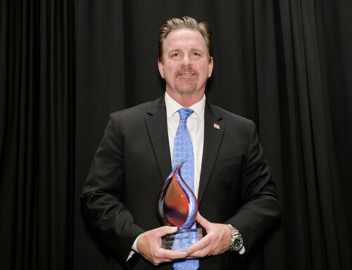 Dr. Jon Prince honored with Pete Hegener Leadership Award